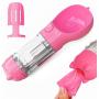 Dog Water Bottle, Leakproof Pet Water Dispenser with Drinking Feeder,Portable Pet Water Bottle for Walking,Hiking,Travel