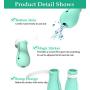 ASOCEA 4 PCS Anti-Scratch Cat Foot Shoes Silicone Pet Grooming Scratching Restraint Booties Kitten Cat Claws Cover for Home Bathing, Shaving Checking Treatment