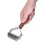 Awtang Pet Undercoat Rake Dematting Tool for Dogs Cats Grooming Comb 20 Stainless Steel Blades Dog Brush with Wooden Handle
