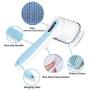 Folomie Professional Self Cleaning Slicker Brush for Dogs and Cats– Cleaning Grooming Comb for Long or Short Haired Dogs
