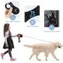 PuppyDoggy Waste Bag Carrier Dog Poop Bag Holder Handy and Easy Use Doggy Leash Bag Carrier for Leash Dispenser Accessories (4 Pack)