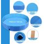 Pecute Dog Pool Foldable Dog Pet Bath Pool Dog Swimming Pool Portable PVC Pet Bathing Tub Children Ball Pits Kiddie Pool for Dogs Cats and Kids