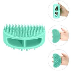 Famobest Dog Brush & Cat Brush, Soft Silicone Dog Grooming Brush, Pet Bath & Massage Brush for Cats and Dogs with Short or Long Hair, Cat Slicker Shedding Hair Brush for All Pet Sizes