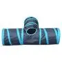 Charmgle Puppy Cat Tunnel Outdoor Arctic 3 Way T Shape Foldable Kitty Rabbit Play Pet Toy