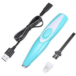 Dog Clippers - Dogs Cats Grooming Kit, Rechargeable Low Noise Electric Pet Clippers for Hair Around Face, Paws, Eyes, Ears, Rump