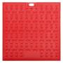 Pet Dog Lick Mat Dog Slow Feeder Pet Calming Mat Anxiety Relief Dog Cat Licking Mat Pet Accessories Puppy Grooming Feeding Outdoor (Color : Red)