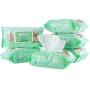 Deodorizing Hypoallergenic Pet Wipes with Fragrance Free Natural Organic for Cleaning Face Butt Eyes Ears Paws Teeth 100ct per Pack