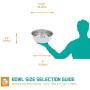 Fuzzy Puppy Pet Products Heavy Duty Dog Bowl