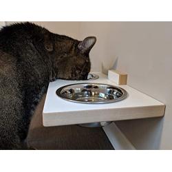 Square Cat Habitat Chow Meow