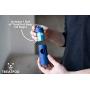 TreatPod Leash Treat Holder and Poop Bag Dispenser - 2 in 1 Dog Waste Bag Dispenser and Treat Container Pouch, Includes 15 Eco Friendly Extra Strength Bags (Navy)