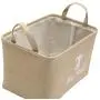 Xbopetda Canvas Dog Toy Basket Basket for Toys, Blanket, Clothes Storage-Beigi-Normal Code