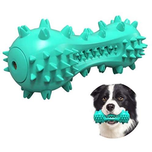 PETHOBBY Dog Toys for Large Breed Aggressive Chewers,Durable Tough Dog Squeaky Toys,Natural Rubber Dog Chew Toy for Medium and Large Dogs (Blue)