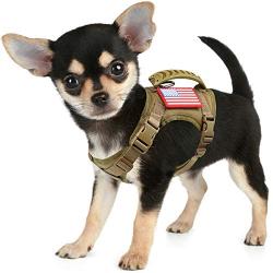  PETAC GEAR Tactical Dog Harness K9 Dog Training Vest Adjustable  Padded Police Service Dog Working MOLLE Vests for Large Medium Dogs Mals  GSD Lab… … : Pet Supplies