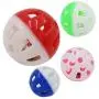 ORNOOU 20 Pieces Pet Cat Kitten Play Balls with Jingle Bell Pounce Chase Rattle Toy,Random Color ORNOOU 20 Pieces Pet Cat Kitten Play Balls with Jingle Bell Pounce Chase Rattle Toy,Random Color