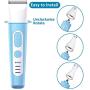Dog Nail Grinder Quiet Electric Dog Shaver Clippers Set, GLE2016Pet Nail Trimmer 4 in 1 Electric Rechargeable Nail Clippers Low Noise Rechargeable Cordless Hair Clippers Set for Dogs Cats Pets