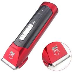 Professional Pet Shaver, Electric 4 Speed Dog Trimmer Clipper Adjustment Rechargeable Cat Hair Cutter,a