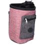 QERNTPEY Dog Treat Pouch for Training Pet Treat Training Pouch with Both Sides Built-in Waste Bags Dispenser Zipper Pockets Easily Carries Pet Toys, Kibble, Treats