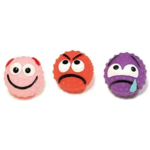 Croci Vinyl Toy Emoticon Ball, 6.5 cm Croci Vinyl Toy Emoticon Ball, 6.5 cm