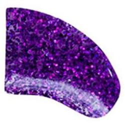 Purrdy Paws 100-Pack Soft Nail Caps for Dog Claws Purple Holographic Glitter