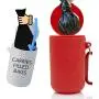 Doo Doo Tube Filled Dog Waste Bag Holder - Reusable Dog Poop Bag Tube Designed to Keep in Odors and Germs (Red) Doo Doo Tube Filled Dog Waste Bag Holder - Reusable Dog Poop Bag Tube Designed to Keep in Odors and Germs (Red)