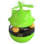 ocijf179 Pet Toy Kitten Turntable Tumbler Leaking Ball Food Feeder Funny Cat Stick Pet Supplies - Green
