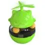 ocijf179 Pet Toy Kitten Turntable Tumbler Leaking Ball Food Feeder Funny Cat Stick Pet Supplies - Green ocijf179 Pet Toy Kitten Turntable Tumbler Leaking Ball Food Feeder Funny Cat Stick Pet Supplies - Green