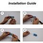 Yoyipet Moto Mouse Interactive Cat Toys for Indoor Cats, Playing Chasing Chewing cat mice Toys with Patented Design.