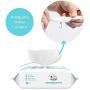 Umran Grooming Wipes for Dogs & Cats - 100% Natural, Earth-Friendly - Doggie Wipes for Paws, Body and Butt, Aloe Vera
