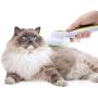 PAOPO Pet Brushes for Cats and Dogs,Self Cleaning Slicker Brush Easy to Clean Pet Deshedding Grooming Tools Effective Solve Troubles of Pet Hair Knots and Dander Dirt