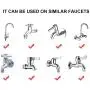 Pet Faucet Sprayer,Sink Spray Hose Portable Shampoo Sprayer,Shower Head with Slip On Spout Bath and Shampoo Spray,Faucet to Shower Converter,Dog Shower Pet Bath Handheld Showerhead,White Pet Faucet Sprayer,Sink Spray Hose Portable Shampoo Sprayer,Shower Head with Slip On Spout Bath and Shampoo Spray,Faucet to Shower Converter,Dog Shower Pet Bath Handheld Showerhead,White