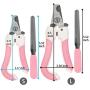 Hellomamma Dog Nail Clippers Cat Claw Trimmer Pet Toenail Cutter Blade Razor Grooming Tool with Nail File for Rabbit Bird Pigs Ferret