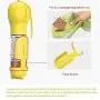AIMI Pet cat and Dog Outdoor Travel Walk Portable Multifunctional Water Cup Dog Food Cup (Yellow) AIMI Pet cat and Dog Outdoor Travel Walk Portable Multifunctional Water Cup Dog Food Cup (Yellow)