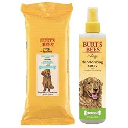 Burts Bees For Dogs Multipurpose Hypoallergenic Grooming Wipes | Honey Infused Puppy and Dog Wipes For Cleaning to Remove Dirt and Pet Odors, 50 Count