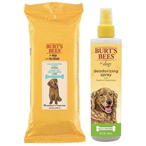 Burts Bees For Dogs Multipurpose Hypoallergenic Grooming Wipes | Honey Infused Puppy and Dog Wipes For Cleaning to Remove Dirt and Pet Odors, 50 Count Burts Bees For Dogs Multipurpose Hypoallergenic Grooming Wipes | Honey Infused Puppy and Dog Wipes For Cleaning to Remove Dirt and Pet Odors, 50 Count