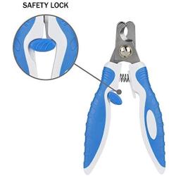 Scamper Pets Dog Nail Clippers and Trimmer, Nail Clipper for Dogs,Cat Nail Trimmer with Pet Safety Lock for Small, Medium and Large Pets Grooming, Home Grooming