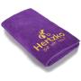 Hertzko Microfiber Pet Bath Towel, Ultra-Absorbent & Machine Washable for Small, Medium, Large Dogs and Cats (Purple)