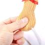 ocijf179 Cat Toy Pet Cat Kitten Plush Mouse Rat Doll Catnip Funny Interactive Bite Chewing Toy - Beige