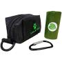 Durable Waterproof Canvas Dog Poop Bag Dispenser Dog Poop Bag Holder for Dog Poop Bags Dog Waste Bags Easy Attaches to Dog Leash Included 1 Roll Poop Bags