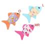 Fish Toy Pet Cat Cat Mint Ring Paper Plush Chew Toy Teeth Cleaning for Boredom Interactive Funny Molar Kitten Indoor Cat Toy Durable Cat Toy Training Tool