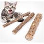 Pudwy 10/15/20/25/50 pcs Natural Catnip Pet Cat Toy Molar Toothpaste Branch Cleaning Teeth Silver Vine Cat Snacks Sticks