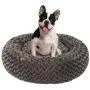 PUPPBUDD Calming Dog Bed Cat Bed Donut, Faux Fur Pet Bed Self-Warming Donut Cuddler, Round Comfortable Rose Swirl Plush Beds with Removable Washable Cover for Medium Small Dogs and Cats (23/30) PUPPBUDD Calming Dog Bed Cat Bed Donut, Faux Fur Pet Bed Self-Warming Donut Cuddler, Round Comfortable Rose Swirl Plush Beds with Removable Washable Cover for Medium Small Dogs and Cats (23/30)
