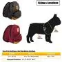Bonnie x Clyde Dog Backpack Harness - for Hiking, Training, Daily Walking or Puppy Fashion - Adjustable Straps, Large Carrying Compartments & Durable Buckles Bonnie x Clyde Dog Backpack Harness - for Hiking, Training, Daily Walking or Puppy Fashion - Adjustable Straps, Large Carrying Compartments & Durable Buckles