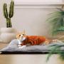 Self Heating Cat Pad Self Warming Cat Mat Thermal Pet Dog Bed Pad 35x23 Inches Removable Cover Outdoor Indoor for Pets
