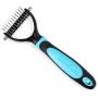 DakPets Pet Grooming Brush Bundle Effectively Reduces Shedding by Up to 95% Professional Deshedding Tools for Dogs and Cats