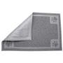 Suhaco Dog Mat Cat Food Mats Non-Slip Waterproof Pet Bowl Placemat for Dogs and Cats (L)