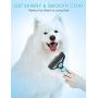 MalsiPree Pet Grooming Brush for Dogs/Cats, 2 in 1 Deshedding Tool& Dematting Undercoat Rake for Mats& Tangles Removing, Reduces Shedding by up to 95%, Great for Short to Long Hair Small Large Breeds