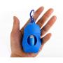 Zhangxiaowei Dog Poop Bags Trash Carrier Holder Dispensers Dog Poop 15 Rolls Bag Dispenser Include Poop Bag Set Pet Trash Cleaning Blue Tools