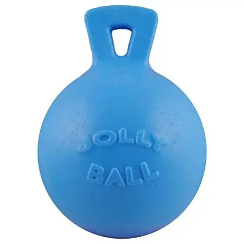 Jolly Pets Tug-N-Toss Dog Toy Ball with Handle Jolly Pets Tug-N-Toss Dog Toy Ball with Handle