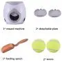 LFOZ Pet Smart Automatic pet Feeder Fetch Tennis Ball Launcher Dog Training Toys Interactive Throwing Ball Machine Dog Feeder