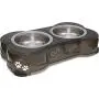 Loving Pets Dolce Diner Dog Bowl, Small, 1 Pint, Espresso Loving Pets Dolce Diner Dog Bowl, Small, 1 Pint, Espresso